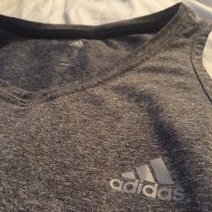 Adidas Heather Grey Tank Top